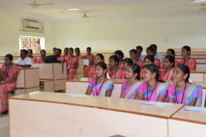 Classroom with students