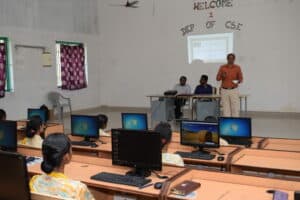 Computer lab session